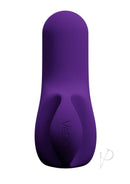 VeDO Nea Rechargeable Silicone Bullet Vibrator Deep Purple with ergonomic design for targeted pleasure.