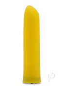 Nu Sensuelle Evie Nubii Rechargeable Silicone Bullet Yellow for comfortable and confident self-discovery.