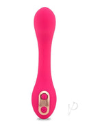 Nu Sensuelle Libi Flexible G-Spot Vibrator Deep Pink with ergonomic design and unique shape for G-spot stimulation.