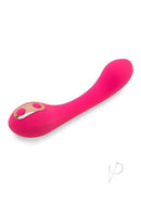 Nu Sensuelle Libi Flexible G-Spot Vibrator Deep Pink, ergonomic design, ultra-flexible shaft, pleasure toy.