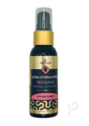 Sensuva On Insane Cotton Candy Flavored Lubricant 2 Oz bottle with vibrant packaging.