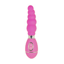 Amie Oui Bubble Pink G-Spot Vibrator shown in a playful design with multiple stimulating textures.