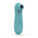 Amie Kaley 10 Speed Waterproof G Spot Vibrator in a sleek blue design, ideal for focused internal stimulation.