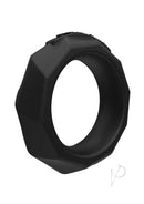 Bathmate Power Ring Maximus 45 Silicone Cockring Black, durable black silicone design for intimate support.
