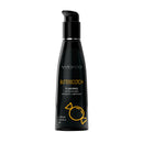 Wicked Aqua Butterscotch 4 Oz Flavored Lubricant in a sleek bottle for oral play and intimate moments.