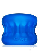 Ultracore Core Ballstretcher with Axis Ring Blue Ice displayed in a smooth blue design.