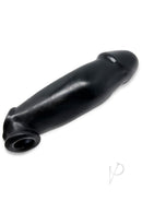Oxballs Hulk Gargantic Cocksheath Penis Extension Black, the largest penis extension for dramatic size and intense play.