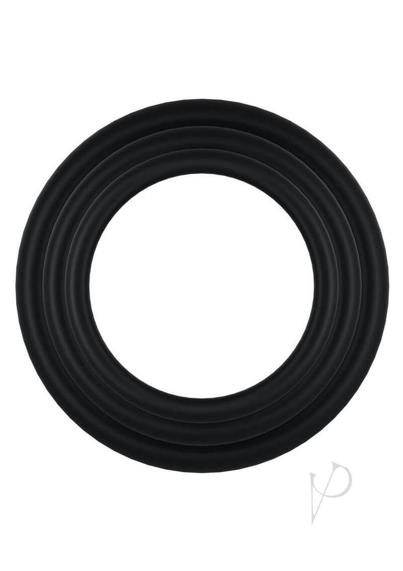 Rock Solid Tri Pk Rubber Gasket Black-1