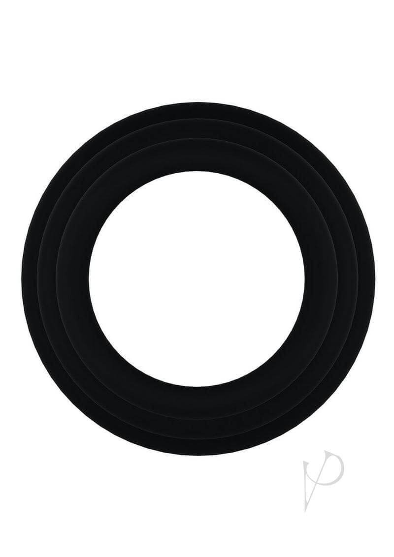 Rock Solid Tri Pk Silicone Gasket Black-1