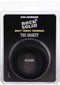 Rock Solid The Silicone Gasket Large Black displayed in packaging, highlighting health-grade silicone construction.