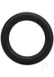 Rock Solid The Silicone Gasket Large Black, a health-grade silicone cock ring for enhanced performance and comfort.