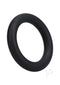 Rock Solid The Silicone Gasket Large Black premium cock ring made of health-grade silicone for enhanced performance.