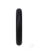 Rock Solid Silicone Gasket Md Black, a body-safe, phthalate-free cock ring designed for enhanced size and thickness.