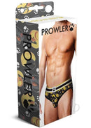 Prowler BDSM Rubber Ducks Brief Black Yellow Medium packaging with bold design and playful energy.