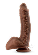 Shane Diesel Silicone Dual Dense Dildo Chocolate, realistic design with dual density for enhanced pleasure.
