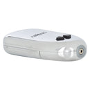 Sterling Collection 7 Function Controller Silver with sleek metallic finish and button controls.