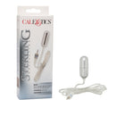 Sterling Collection Mini Silver Bullet Vibrator Silver packaging and product image from California Exotic Novelties.