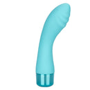 CalExotics Eden Ripple G-Spot Vibrator Green with curved shaft for targeted stimulation.