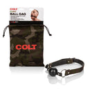 Colt Camo Silicone Ball Gag With Padded Straps