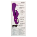 Jack Rabbit Signature Silicone Thumping Rabbit Vibrator design showcasing dual motors and flickering rabbit ears.