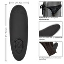 CalExotics Remote Control Lace Thong Vibrating Set with wireless remote and lace thong design features.