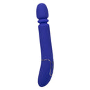 Shameless Slim Thumper Thrusting Vibrator in sleek blue design, featuring up to 850 thrusts per minute and user-friendly controls.
