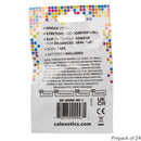 Foil Pack Vibrating Tongue Teaser Prepack Of 24 Purple packaging showing features and instructions.