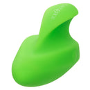 Neon Vibes The Ecstasy Vibe Clitoral Vibrator Green, a smooth silicone handheld massager by CalExotics.