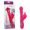 Enchanted Kissing Butterfly Vibrator Pink with thrusting beads and clitoral suction, offering powerful pleasure and satisfaction.