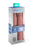 Fantasy X-Tensions Elite 9 Inch Sleeve with 3 Inch Plug in packaging showcasing silicone extension features.