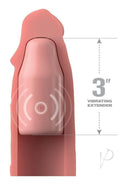 Fantasy X-Tensions Elite 9 Inch Vibrating Penis Sleeve with 3 inch vibrating extender.