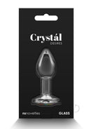 Crystal Desires Rainbow Gem Glass Anal Plugs Small - Image 4