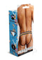 Prowler Pixel Art Gay Pride Collection Jock XL Blue packaging design showcasing rear view with rainbow strap.