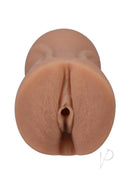 Signature Strokers Ms Puiyi Pocket Pussy Masturbator Vanilla close-up realistic design for authentic experience
