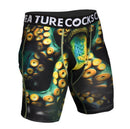 Creature Cocks Underwear Monstropus Large with exotic tentacle patterns in bold colors.