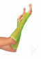 Triangle Net Fingerless Gloves Os Grn-0