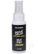 Rock Solid Delay Spray 2 Oz Bulk bottle for enhanced intimacy and control with quick application.