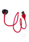 USB Magnetic Charge Cable in red for FUN FACTORY toys, featuring a secure magnetic connection for effortless charging.