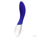 Lelo Mona Wave G-Spot Vibrator Midnight Blue showcasing its elegant curved design and user-friendly controls.
