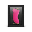Lelo Sona 2 Cruise Sonic Clitoral Massager Cerise in stylish packaging on a black background.