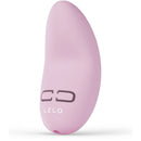 Lelo Nea Originals Clitoral Vibrator Soft Pink side view with sleek design and buttons.
