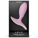 Lelo Surfer Originals Prostate Massager Soft Pink in packaging, showcasing its sleek design for targeted satisfaction.