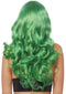 Misfit Long Wavy Bang Wig O/s Green-1