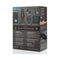 b Vibe Rimming XL Rotating and Vibrating Remote Control Plug Black packaging with features and instructions.