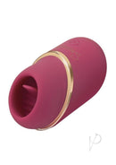 Bodywand Socialite Liv Mini Tongue Licker Vibrator Pink with a soft, vibrating tongue tip for targeted stimulation.