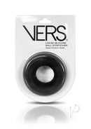 Vers Liquid Silicone Ball Stretcher Steel Motion Balls Black packaging display with sleek design.