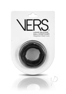 Vers Liquid Silicone Weighted Ball Stretcher Black package featuring a sleek design and secure fit for comfort.