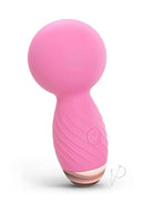 Itsy Bitsy Tiny Wand Massager Pink in a compact design, perfect for travel and delivering powerful vibrations.