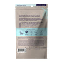 Glyde Maxi Large Condoms XL 12 Pack packaging back details including key features and vegan certification.