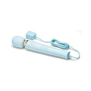 Le Wand Plug-In Vibrating Massager Sky Blue with plug-in design and modern features.
